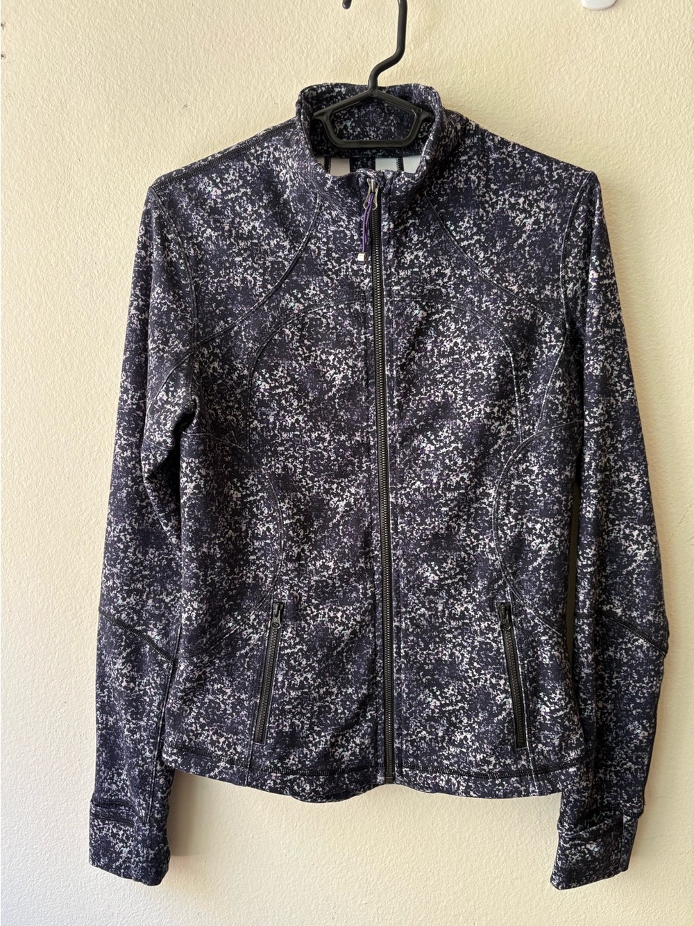 Lululemon Forme Jacket Black Purple Rocky Road Sand Dune Toothpaste Cuffins 8